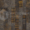 Ковровая плитка Ege Highline 1100 Aerial Map Brown, 480 x 480 мм
