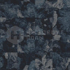 Highline Loop Digital Blooming Blue, 480 x 480 мм