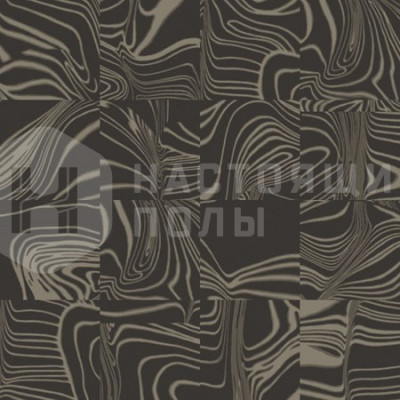 Ковровая плитка Ege Highline 1100 Glass Distortion Brown, 480 x 480 мм