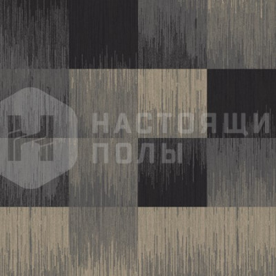 Ковровая плитка Ege Highline 1100 Gradient Lines Grey, 480 x 480 мм