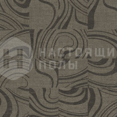 Ковровая плитка Ege Highline 80/20 1400 Mantra Weave Brown, 480 x 480 мм