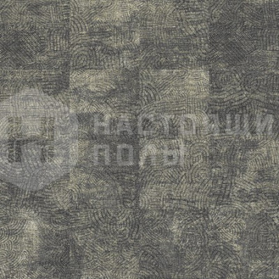 Ковровая плитка Ege Highline 750 Ripple Grey, 960 x 960 мм