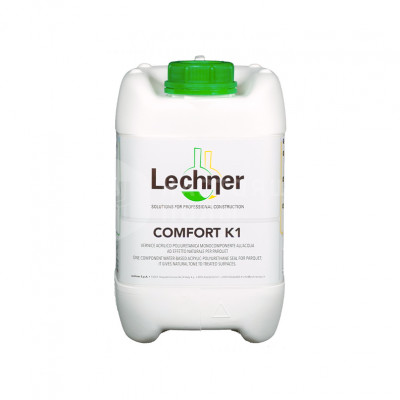 Паркетный лак однокомпонентный Lechner Comfort 1K полуматовый (5 л)