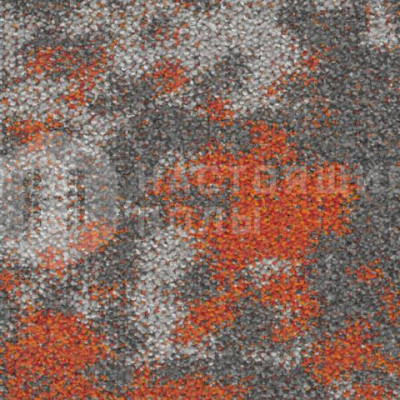 Ковровая плитка Bloq Create Small 212 Tangerine, 500*500*8.5 мм