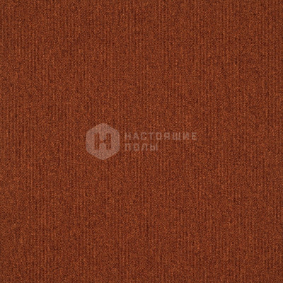 Ковровая плитка IVC Carpet Tiles Art Intervention Collection Creative Spark 362 Orange rust, 500*500*6.2 мм