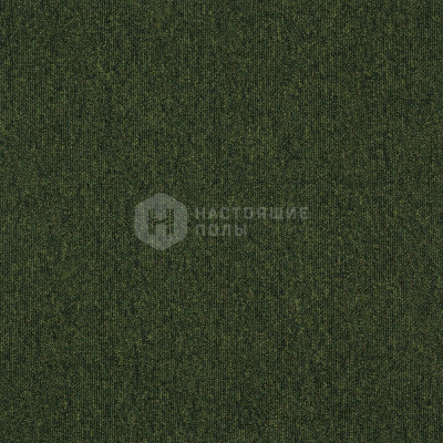 Ковровая плитка IVC Carpet Tiles Art Intervention Collection Creative Spark 646 Green, 500*500*6.2 мм
