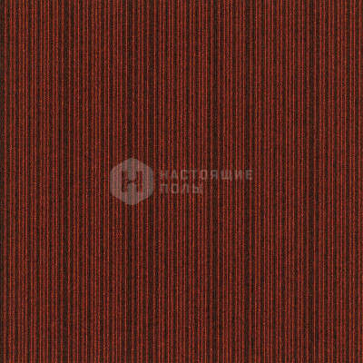Ковровая плитка IVC Carpet Tiles Art Intervention Collection Expansion Point 363 Red burgundy, 500*500*6.2 мм