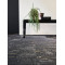 Ковровая плитка IVC Carpet Tiles Imperfection Grit 989 Black EcoFlex, 1000*250*8.6 мм