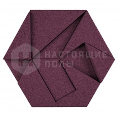 Hexagon MUOBHEX17 Grape, 220*190*30 мм