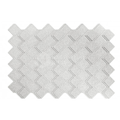 Декоративные панели Muratto Organic Blocks Step MUCSSTE18 White, 703*483*12 мм