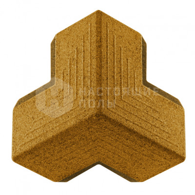 Декоративные панели Muratto Organic Blocks Kubus MUOBKUB03 Yellow, 141.8*141.5*88.6 мм