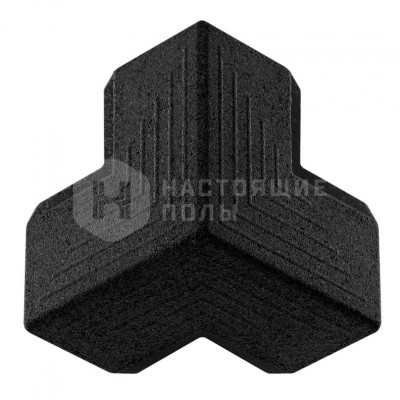 Декоративные панели Muratto Organic Blocks Kubus MUOBKUB09 Black, 141.8*141.5*88.6 мм