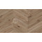 Паркет Французская елка Hajnowka Дуб Sesame Селект брашированный ультра-матовый, 15*145*600 мм