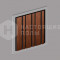 Стеновая панель Hiwood LV133 BR396K, 2700*120*12 мм