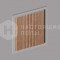 Стеновая панель Hiwood LV124 BR416, 2700*120*12 мм