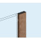 Молдинг для стеновых панелей Hiwood LF124B BR416, 2700*31*12 мм