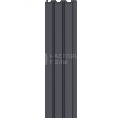 Стеновая панель Vox Linerio M-Line 6054502 Anthracite, 2650*122*12 мм