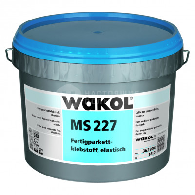 Паркетный клей Wakol MS 227 1-компонентный силановый (18 кг)