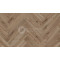 Паркет классическая елка Hajnowka DUO Дуб Sesame Селект брашированный ультра матовый, 600*125*15 мм