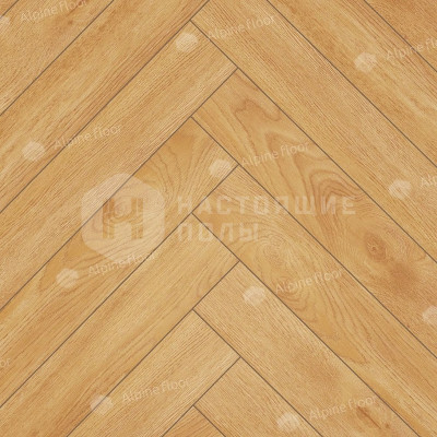 Ламинат Alpine Floor Herringbone 10 LF107-06 Дуб Пьемонт, 600*100*10 мм