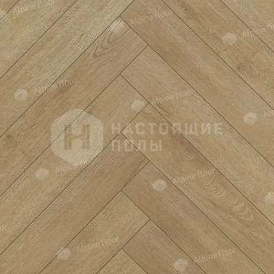 Ламинат Alpine Floor Herringbone 10 LF107-08 Дуб Молизе, 600*100*10 мм