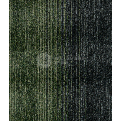 Ковровая плитка IVC Carpet Tiles Rudiments Clay Create 699 Green, 1000*250*7.1 мм