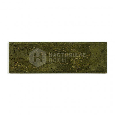 Декоративные панели Muratto Cork Bricks Bev MUCBBVGE2 Green, 230*70*7 мм