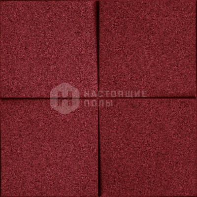 Декоративные панели Muratto Organic Blocks Chock MUOBCHO07 Bordeaux, 248*248*24 мм