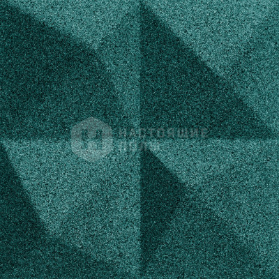 Декоративные панели Muratto Organic Blocks Peak MUOBPEA02 Emerald, 248*248*24 мм