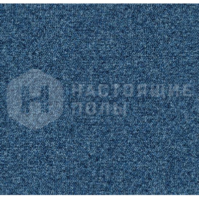 Ковровая плитка Forbo Tessera Basis Pro 356 Mid blue, 500*500*5.7 мм
