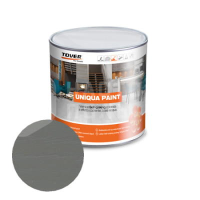 Тонировка для паркета Tover Uniqua Paint кварцевый серый (1л)