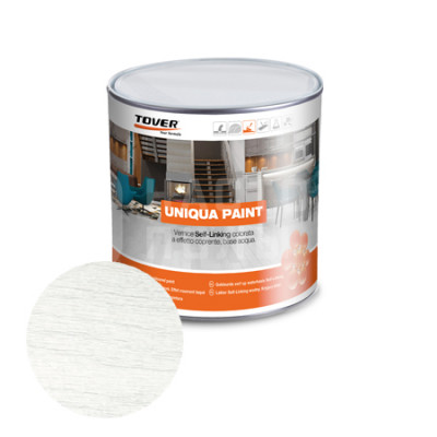 Тонировка для паркета Tover Uniqua Paint белый (1л)