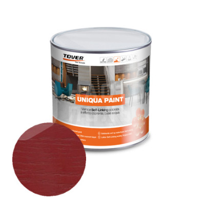 Тонировка для паркета Tover Uniqua Paint красный (1л)
