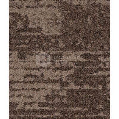 Ковровая плитка IVC Carpet Tiles Imperfection Bruut 745 Brown EcoFlex, 1000*250*8.7 мм