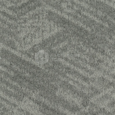 Ковровая плитка IVC Carpet Tiles Contour View 911 Grey, 500*500*6.4 мм