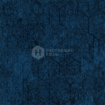 Ковровая плитка IVC Carpet Tiles Contour Perspective 575 Blueteal, 500*500*6.4 мм