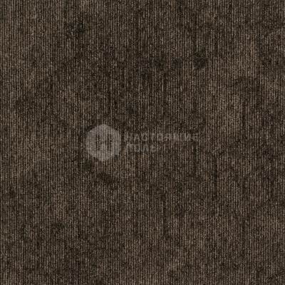 Ковровая плитка IVC Carpet Tiles Contour Perspective 848 Brown, 500*500*6.4 мм