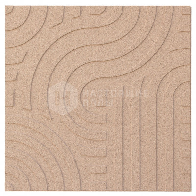 Декоративные панели Muratto Organic Blocks Wave MUOBWAV01 Ivory, 503*502*7 мм