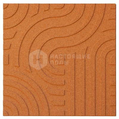 Декоративные панели Muratto Organic Blocks Wave MUOBWAV13 Copper, 503*502*7 мм
