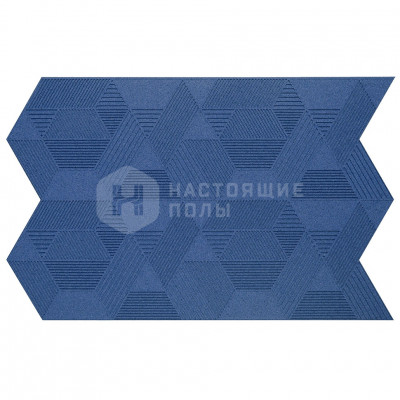 Декоративные панели Muratto Organic Blocks Geometric MUOBGEO14 Blue, 630*396*7 мм