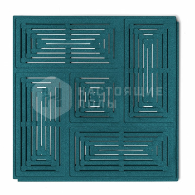 Декоративные акустические панели Muratto Acoustic Panels Buzzer MUACBEM02 Emerald, 502*502*30 мм