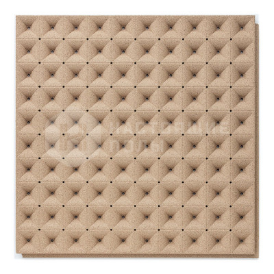 Декоративные акустические панели Muratto Acoustic Panels Undertone MUACUIV01 Ivory, 491*491*30 мм