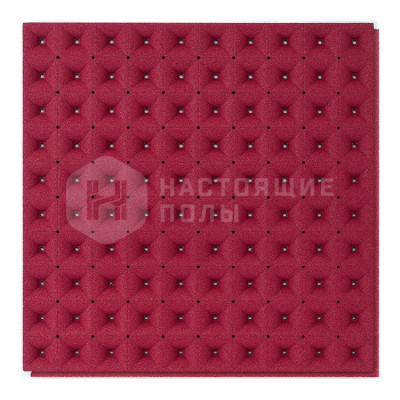 Декоративные акустические панели Muratto Acoustic Panels Undertone MUACURE06 Red, 491*491*30 мм