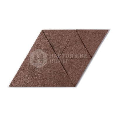 Декоративные панели Muratto Korkstone Triangle MUKSTSMQ1 Smoked Quartz, 300*150*7-13 мм