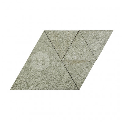 Декоративные панели Muratto Korkstone Triangle MUKSTMOO1 Moonstone, 300*150*7-13 мм
