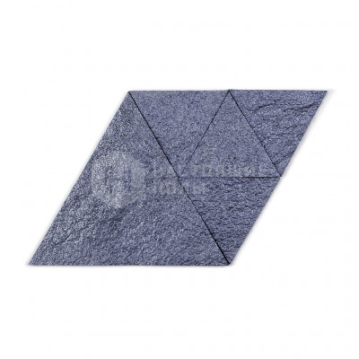 Декоративные панели Muratto Korkstone Triangle MUKSTSAP1 Saphir, 300*150*7-13 мм