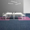 Ковровая плитка IVC Carpet Tiles Art Exposure Trusted Guide 569 Blueteal, 500*500*6.2 мм
