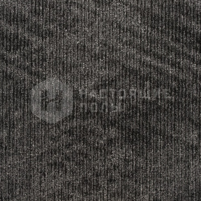 Ковровая плитка IVC Carpet Tiles Art Exposure Academic View 989 Black, 500*500*6.2 мм