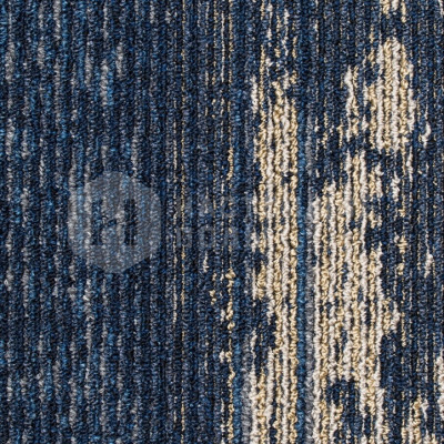 Ковровая плитка IVC Carpet Tiles Art Style Metallic Path 559 Blueteal, 750*250*6.2 мм
