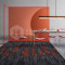 Ковровая плитка IVC Carpet Tiles Art Style Disruptive Path 933, 750*250*6.2 мм